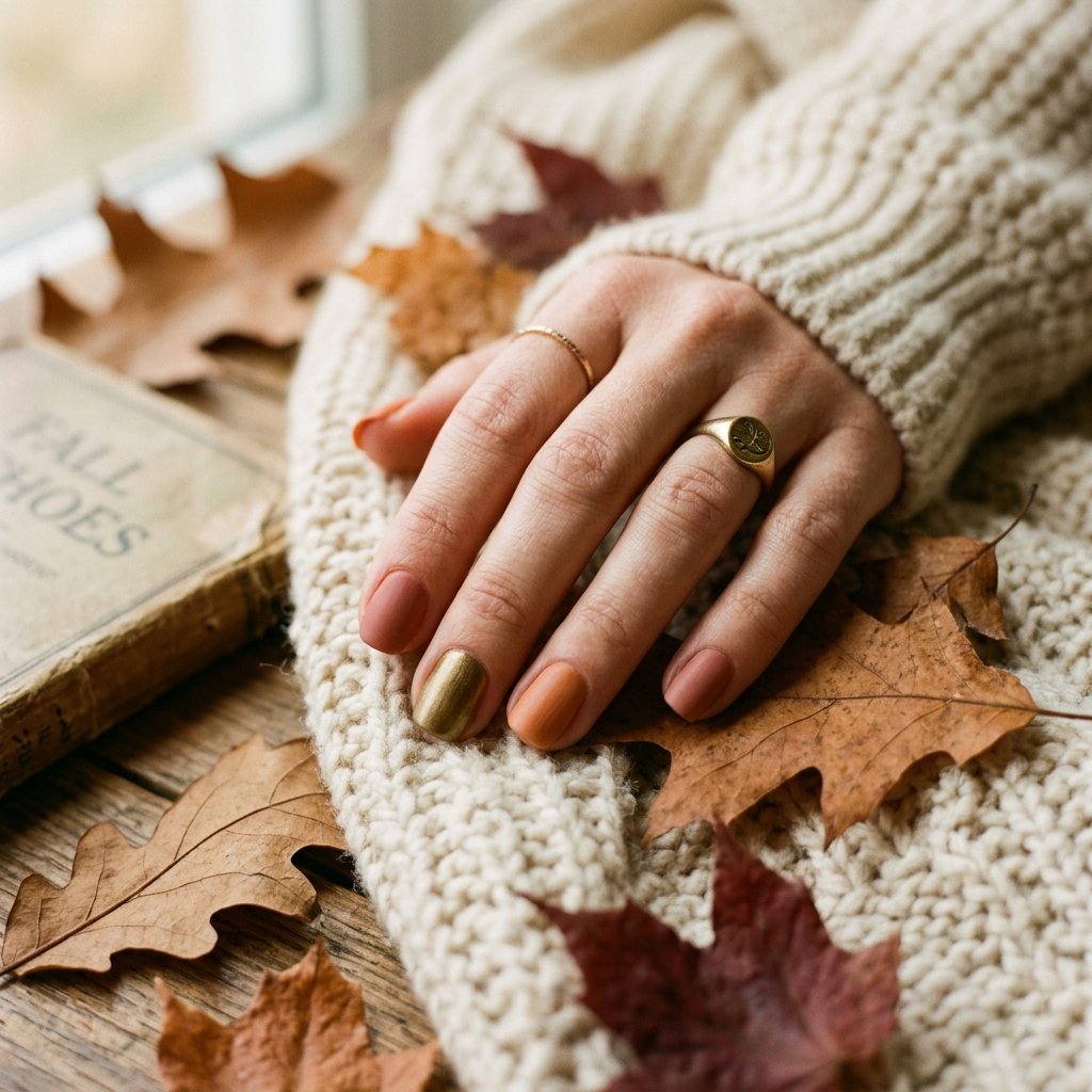 35 Best Thanksgiving Nails Ideas You Need to Try This Year 2026 35 Vintage Autumn Nail Designs for Thanksgiving