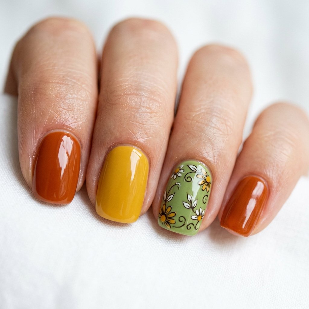 35 Top Simple Summer Nail Designs to Try Before the Season Ends 26 Retro Summer Nail Designs
