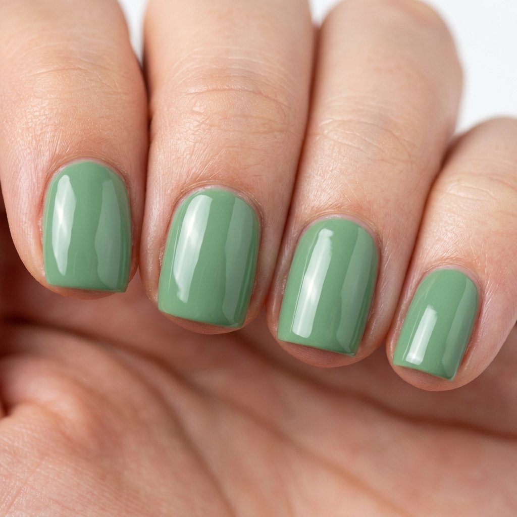35 Top Simple Summer Nail Designs to Try Before the Season Ends 21 Green Summer Nail Designs