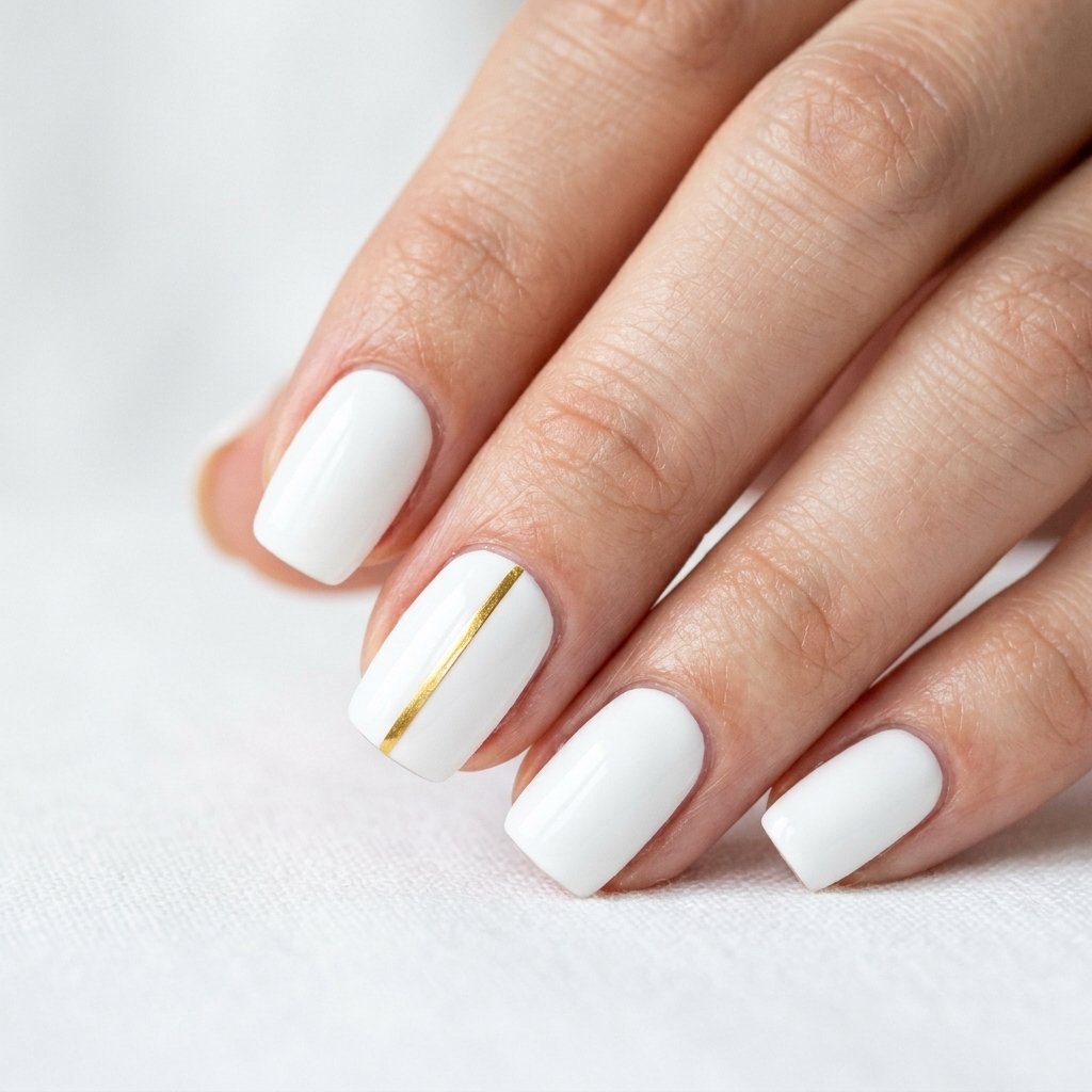 35 Top Simple Summer Nail Designs to Try Before the Season Ends 19 White Summer Nail Designs