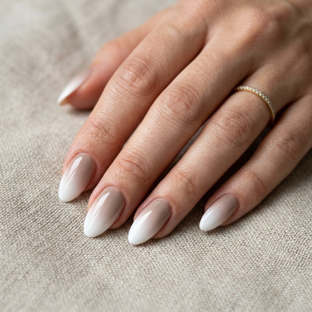 35 Gorgeous Fall Ombre Nails Ideas for Every Mood 11 French Ombre Fall Nail Ideas