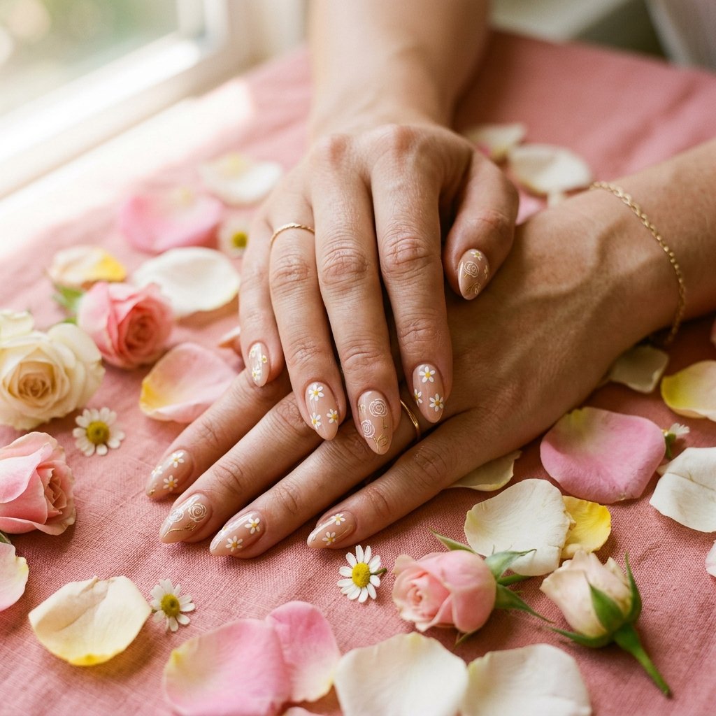 35 Top Simple Summer Nail Designs to Try Before the Season Ends 5 Summer Nail Designs With Flowers