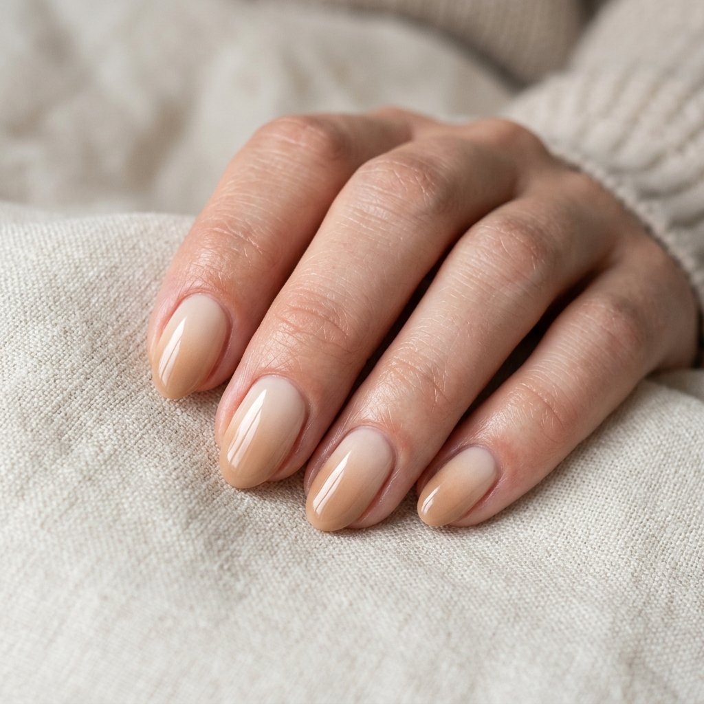 35 Gorgeous Fall Ombre Nails Ideas for Every Mood 29 Minimalist Fall Ombre Nail Ideas