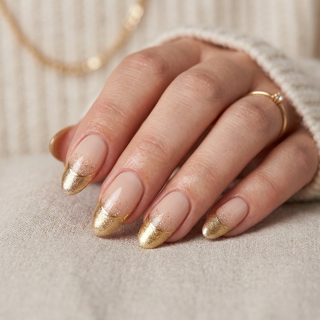 Golden Shimmer Tip Ideas