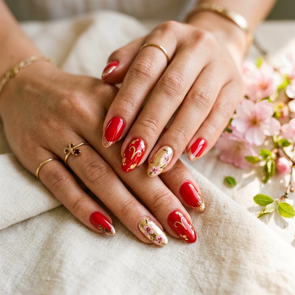 Aries Season Nail Ideas