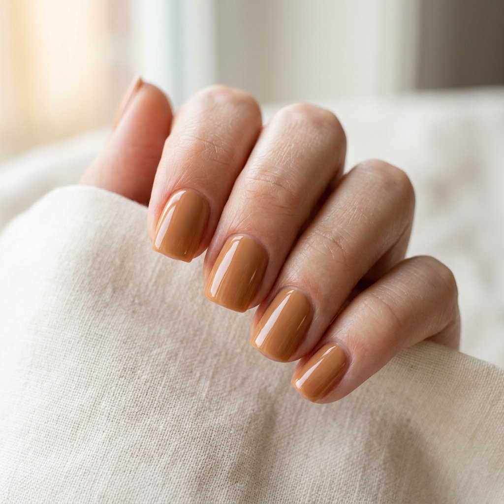 Short Square Fall Nail Ideas
