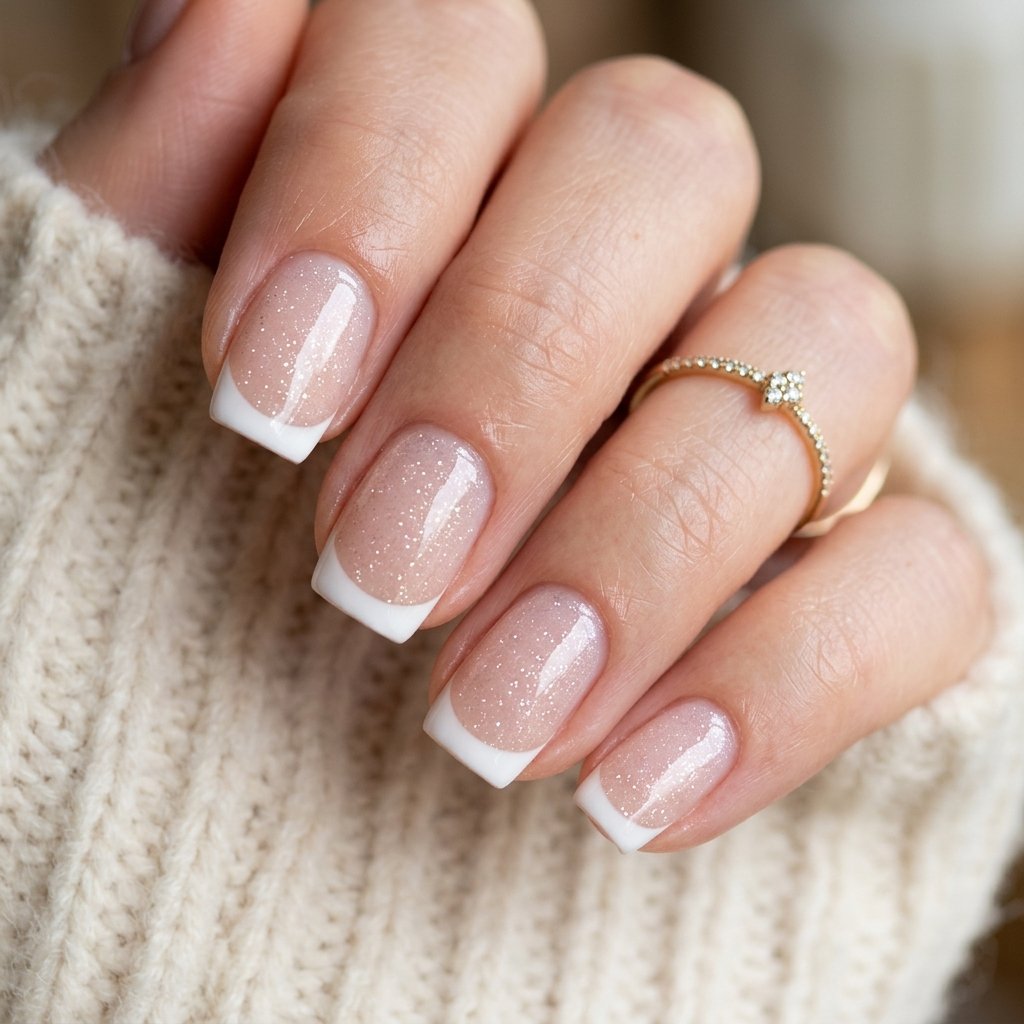 30 French Tip Nails Designs You'll Want to Copy 26 Soft Glam French Tip Ideas