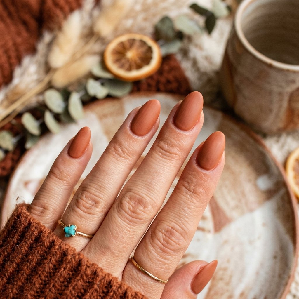 35 Modern Orange Fall Nails Ideas From Rust to Pumpkin 6 Orange Ombre Nail Ideas