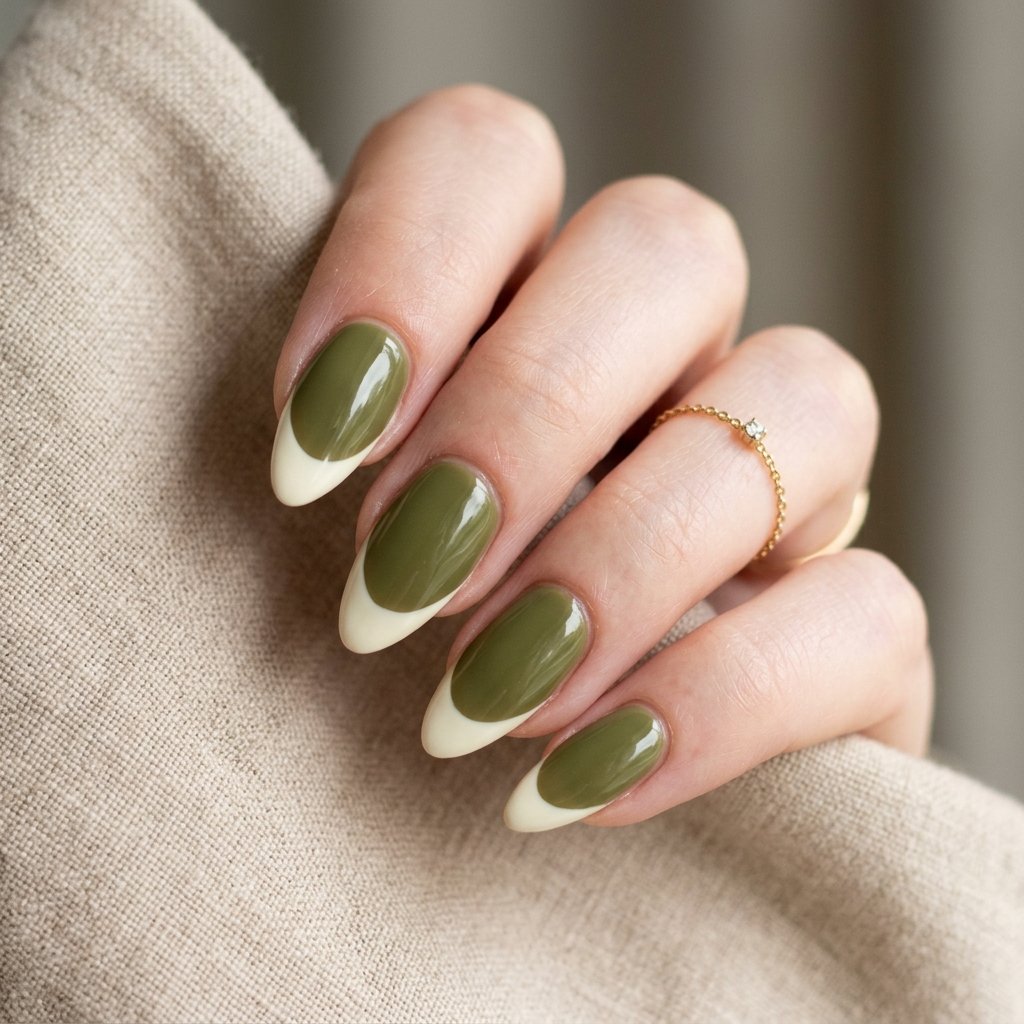 Two-Tone French Tip Ideas