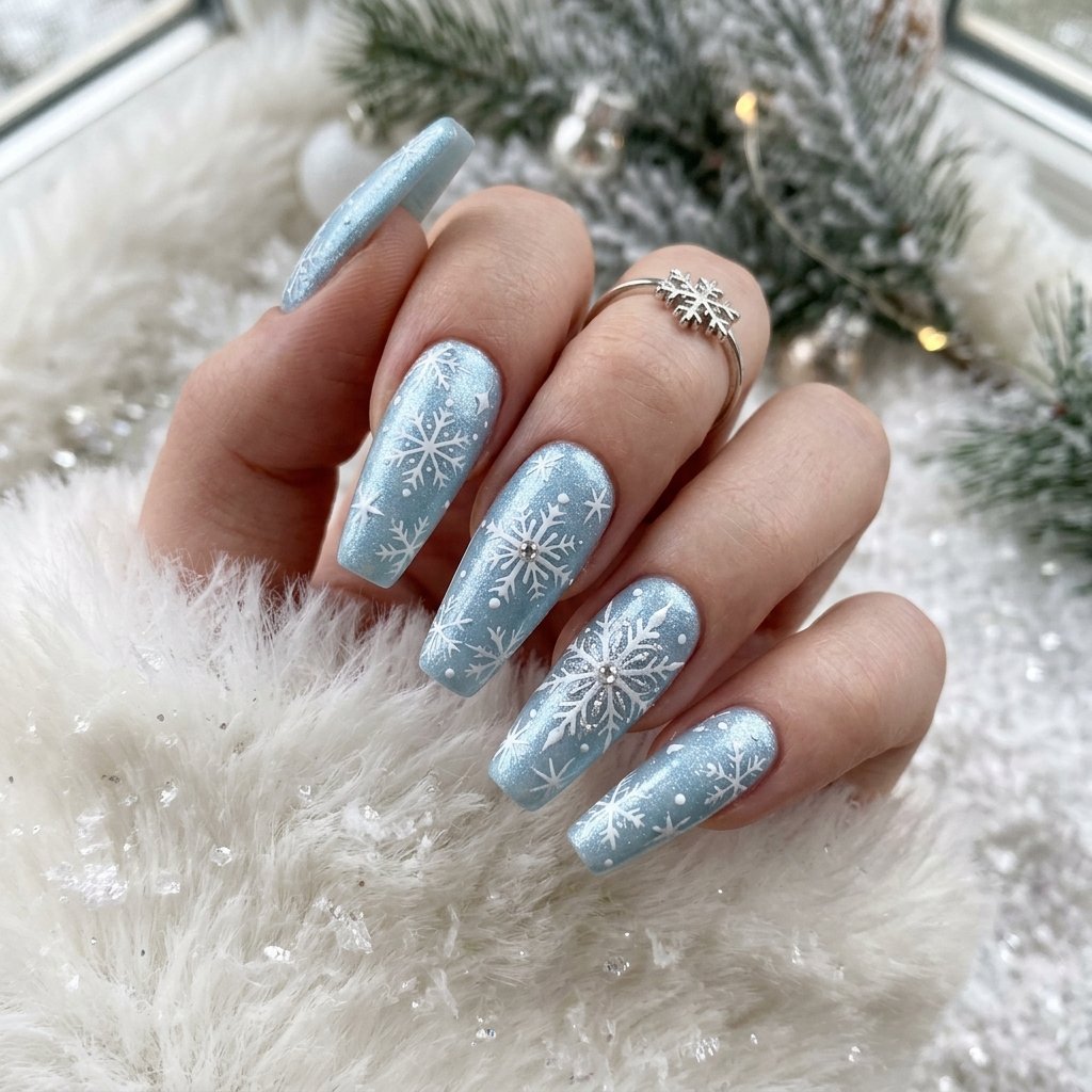 Winter Wonderland Frosty Blue Concept