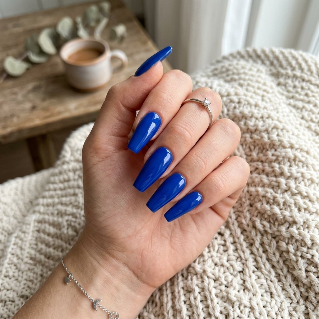 blue coffin nails