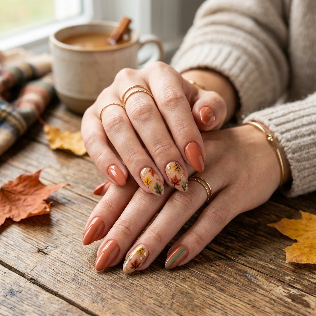 30 September Nails Ideas Perfect for Sweater Weather 1 september nails
