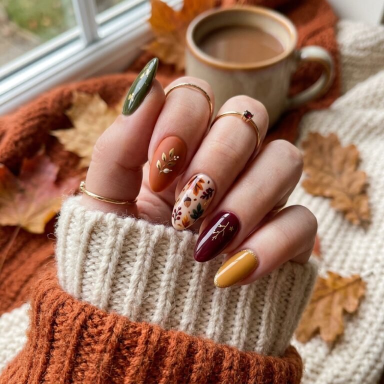 september nails art