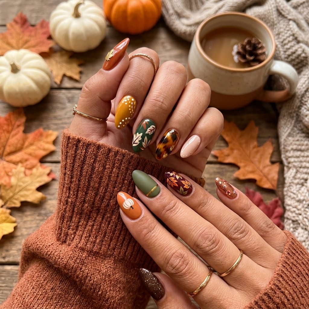 30 Best September Nails Designs for Fall 2026 1 september nails designs