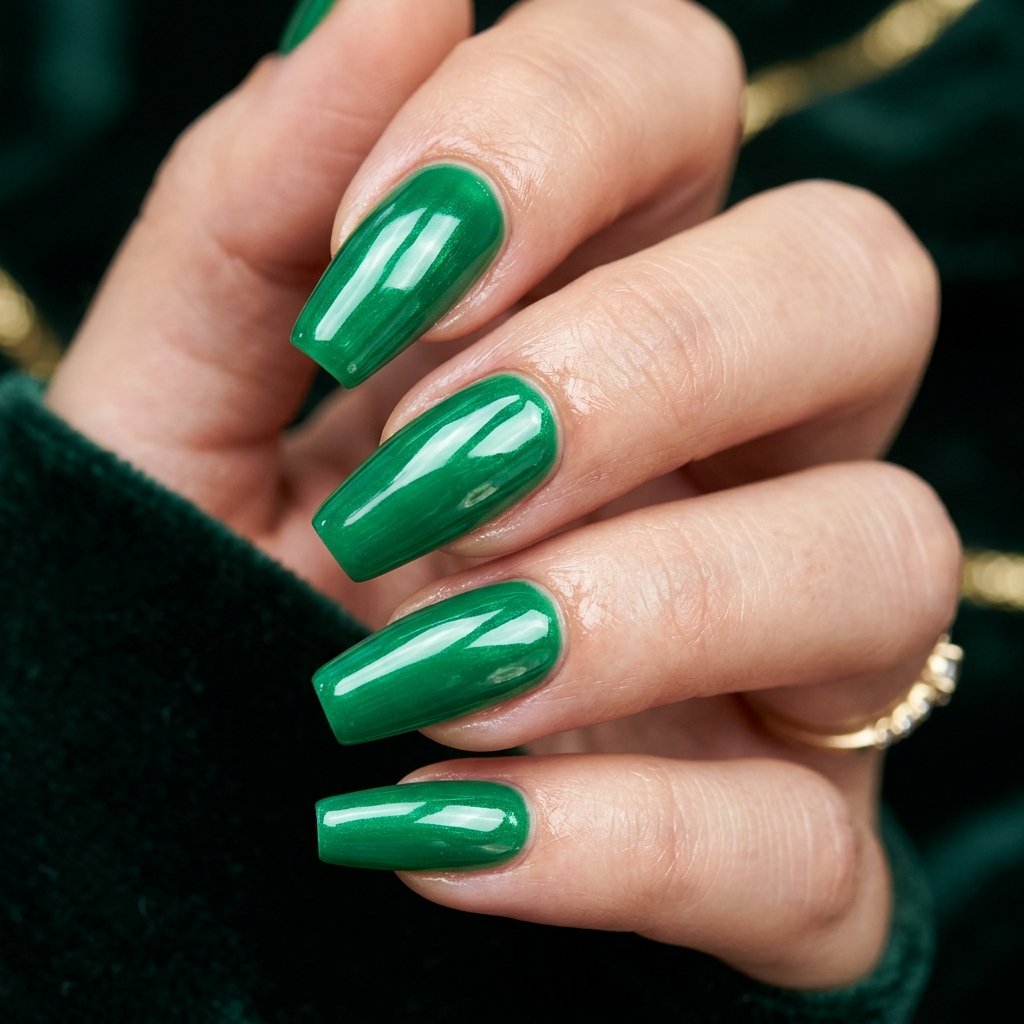 Emerald Green Glass-Look Finish