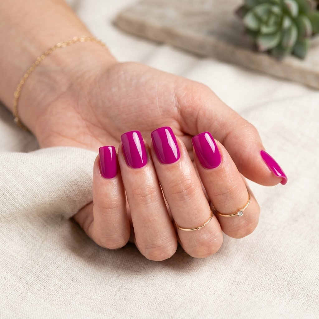 Magenta Summer Nail Ideas