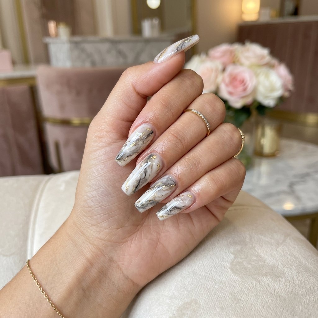 32 Fall Nails 2026 Ideas That Are Actually Wearable 33 Coffin Shape Nail Ideas