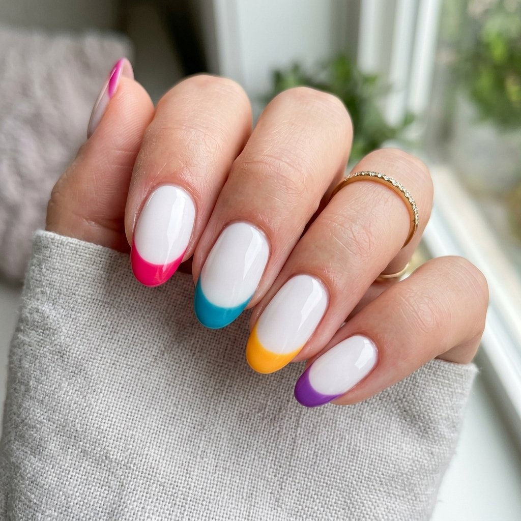 Graduation Nails Ideas: 29 Fresh Looks for Your Big Day 7 French Tip Nail Ideas
