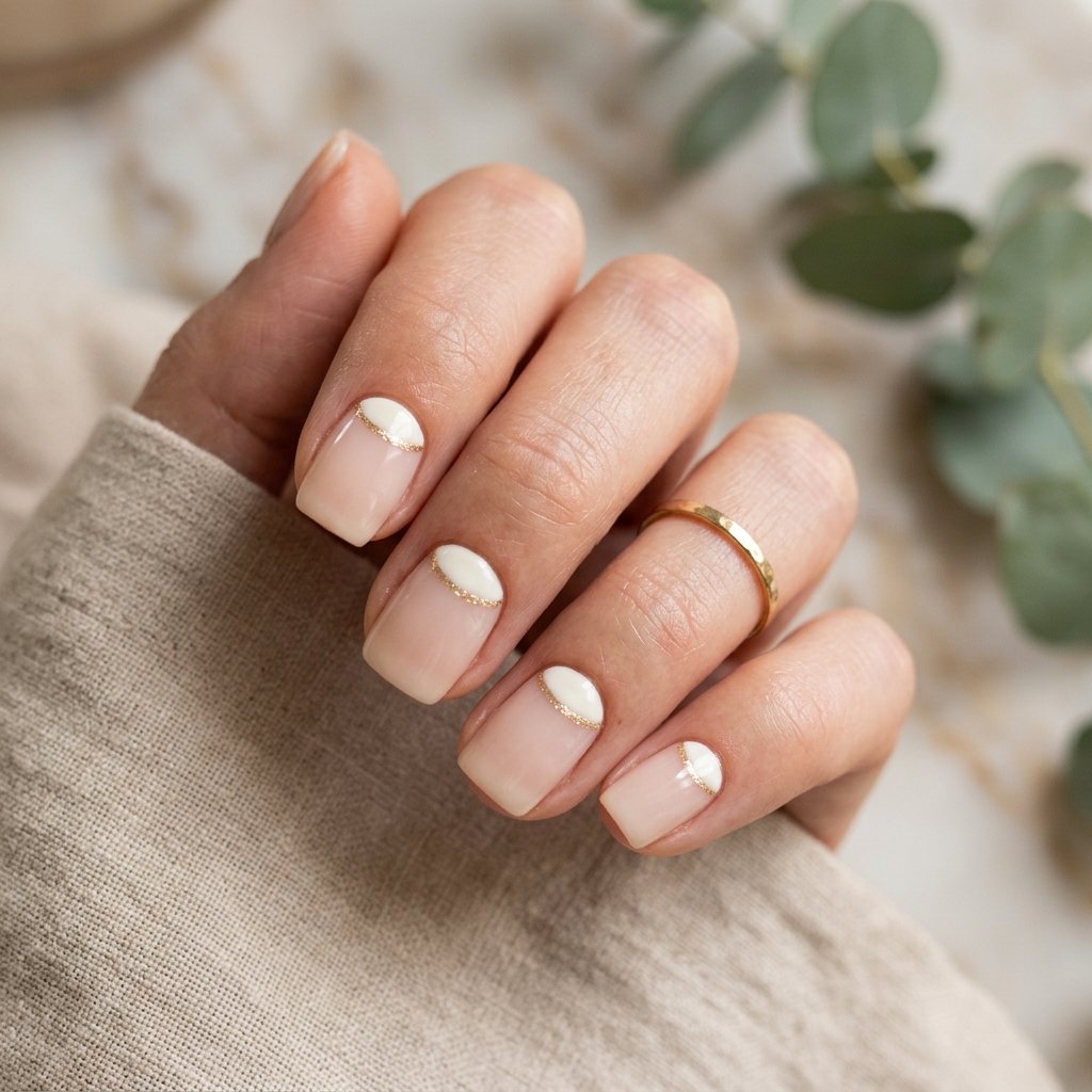 Reverse French Nail Ideas