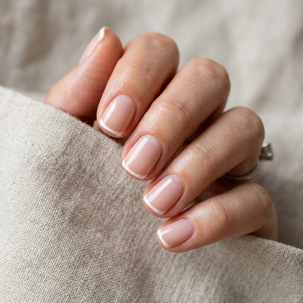 Micro French Tip Nail Ideas