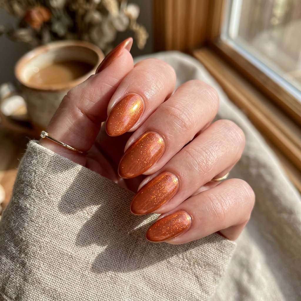 Glazed Pumpkin Spice Almond Aesthetic