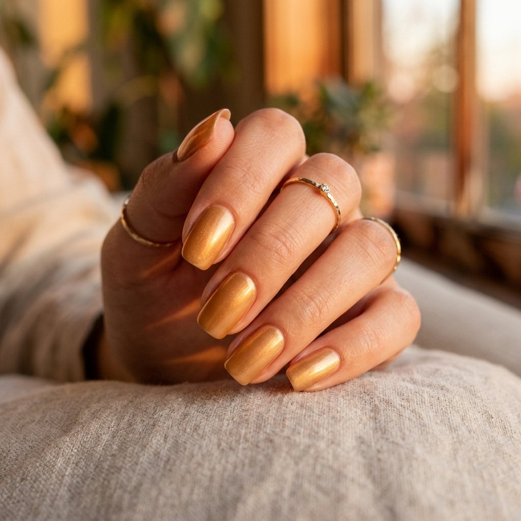 Honey Gold Nail Ideas