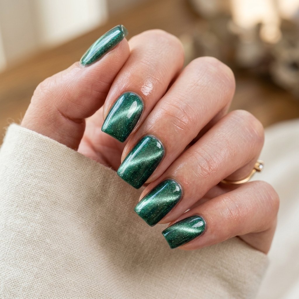 Jade Cat Eye Nail Ideas
