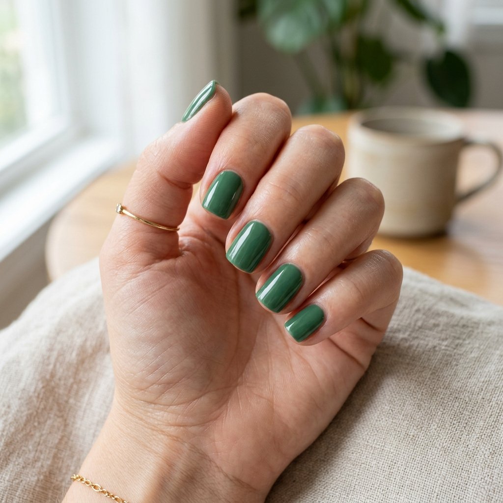 Short Jade Nail Ideas