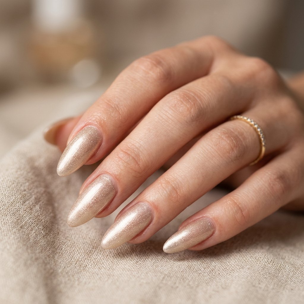 Champagne Shimmer Long Set