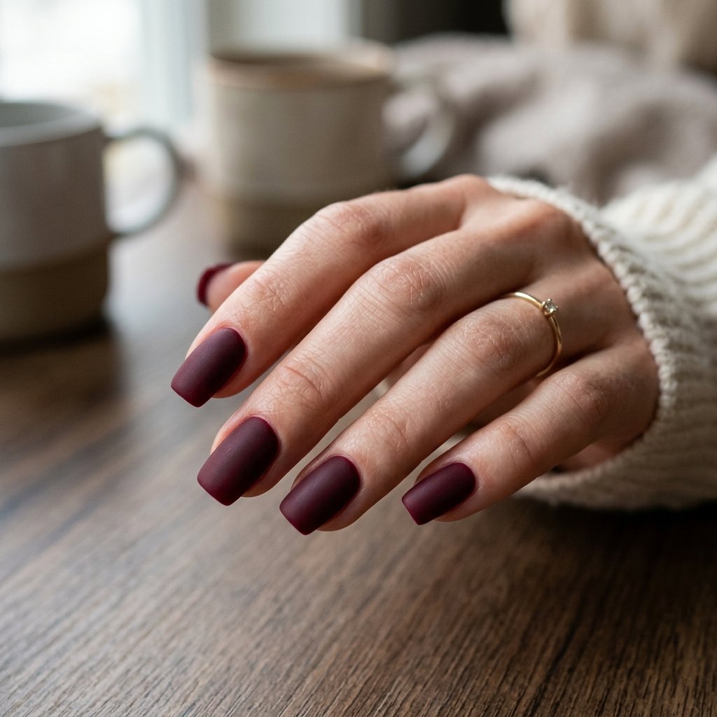 Burgundy Nail Ideas