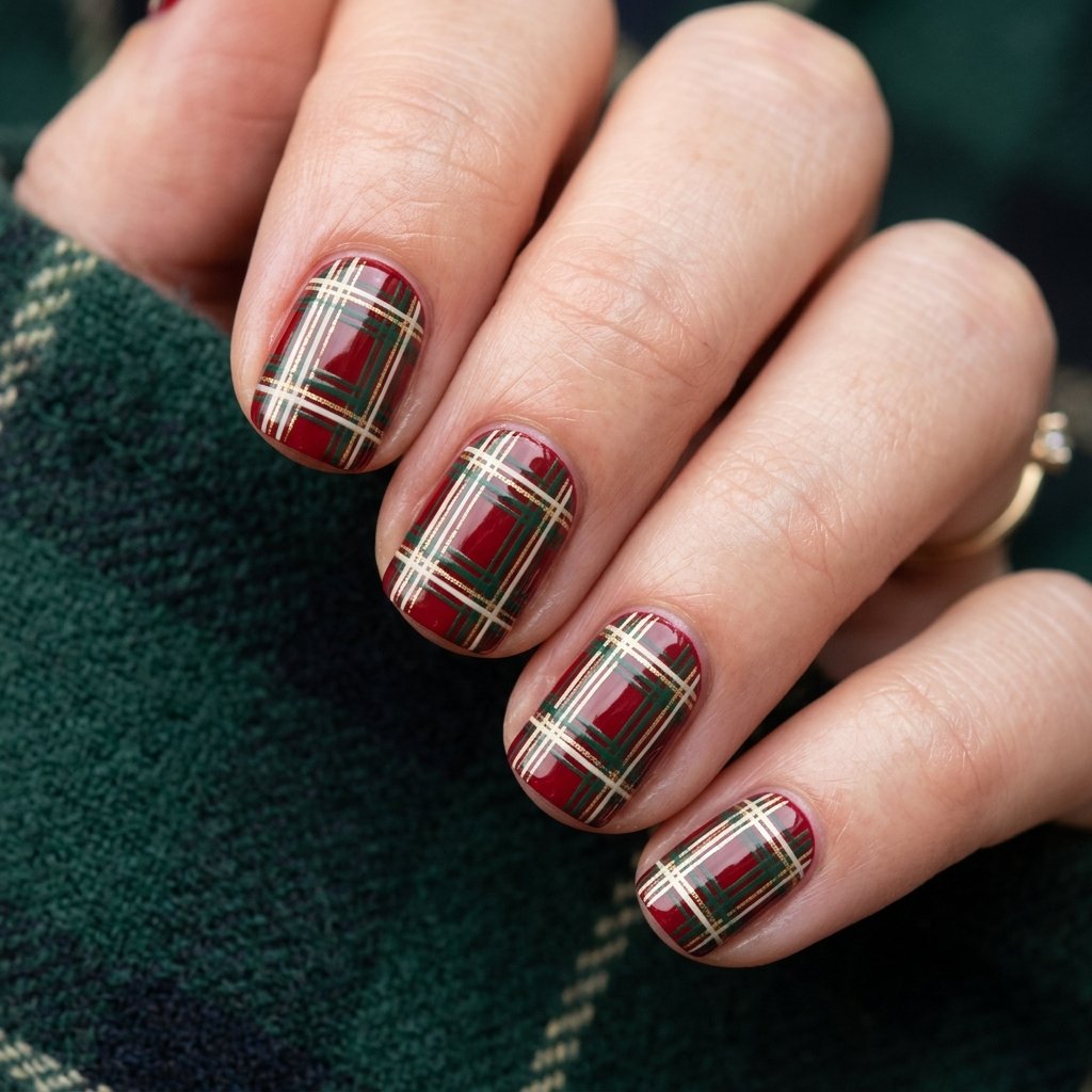 Vintage Tartan Plaid Grid