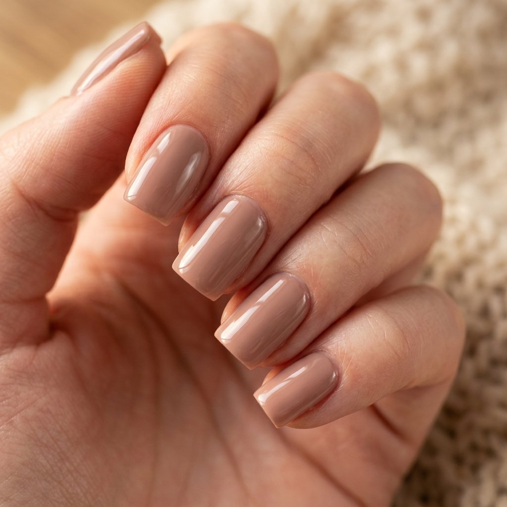 Cute Pastel Brown Nail Ideas
