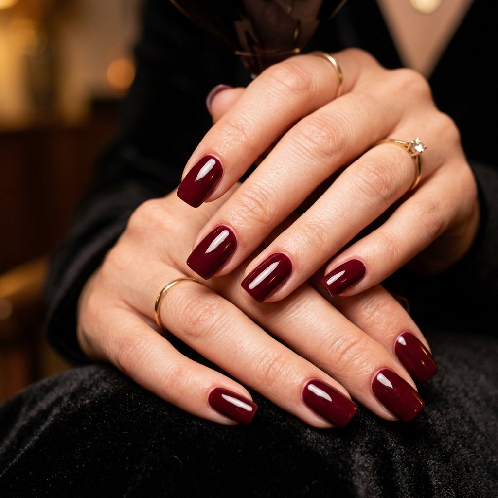 30 Fall Nails Ideas to Inspire Your Next Manicure This Season 2026 4 Wine Red Nail Ideas