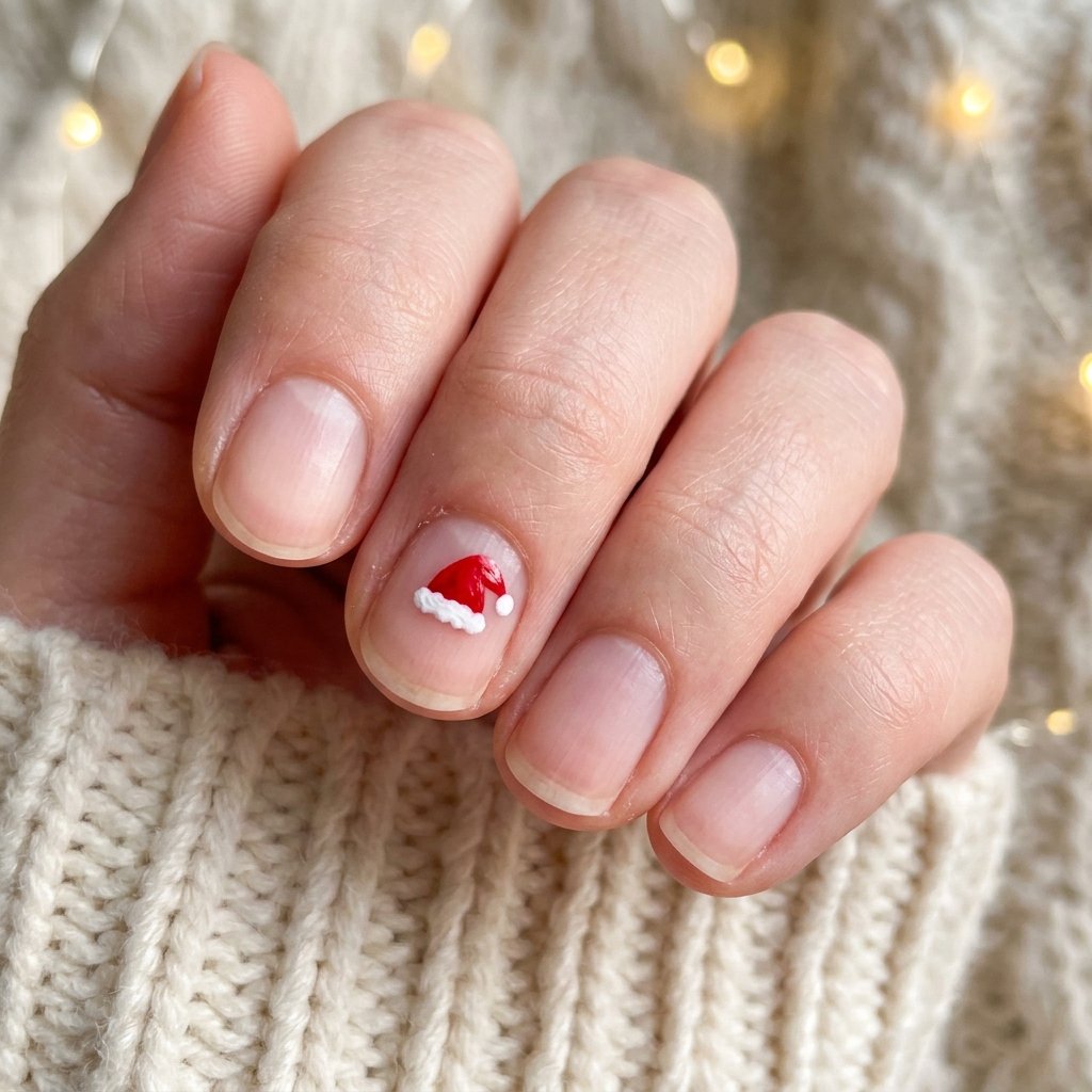 Micro Santa Hat Accents