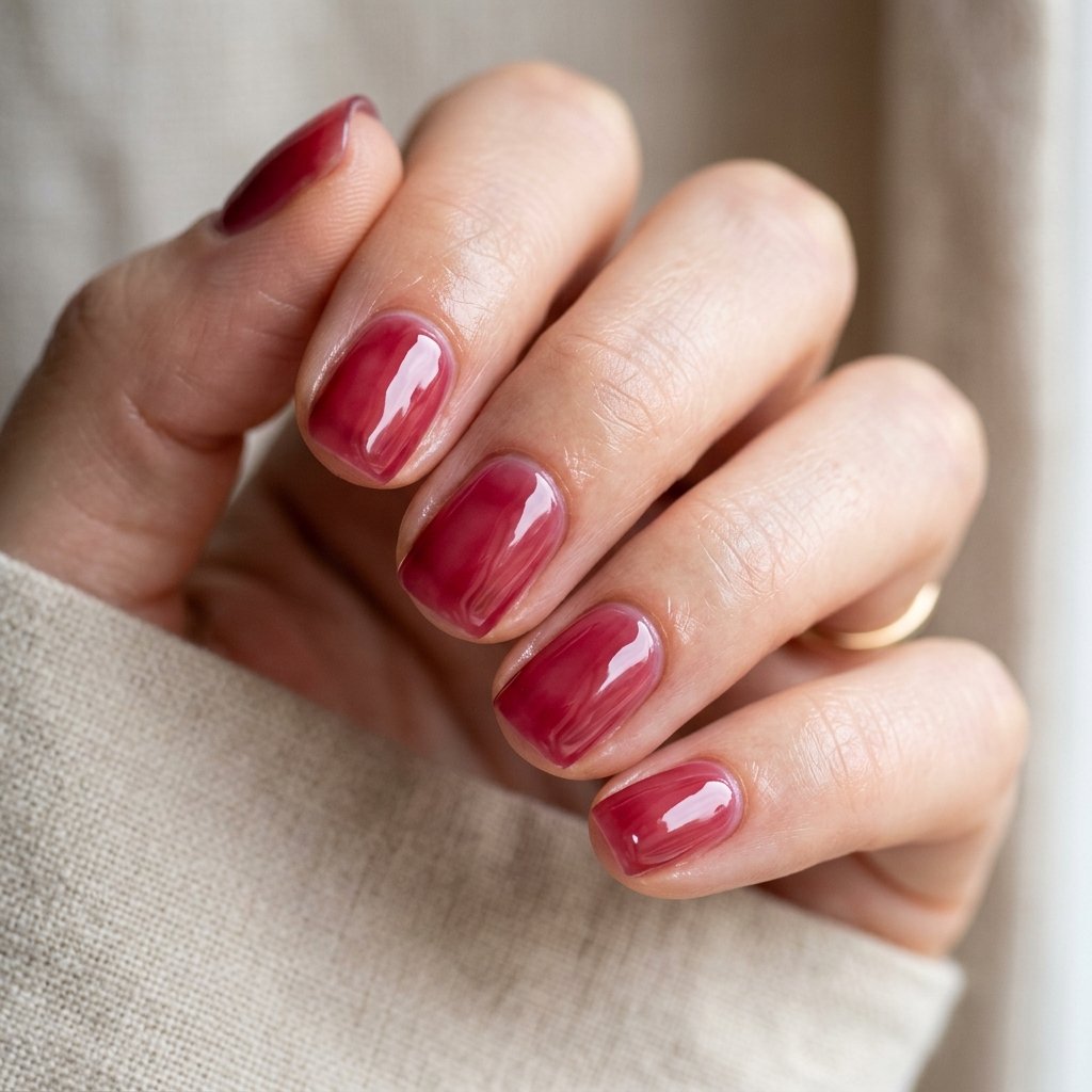 Translucent Berry Jelly Glass