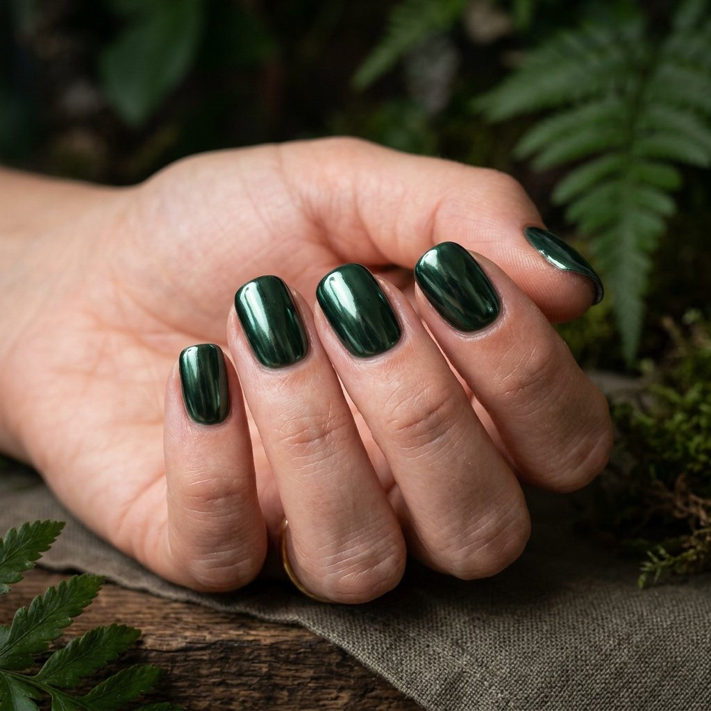 Moody Forest Green Chrome