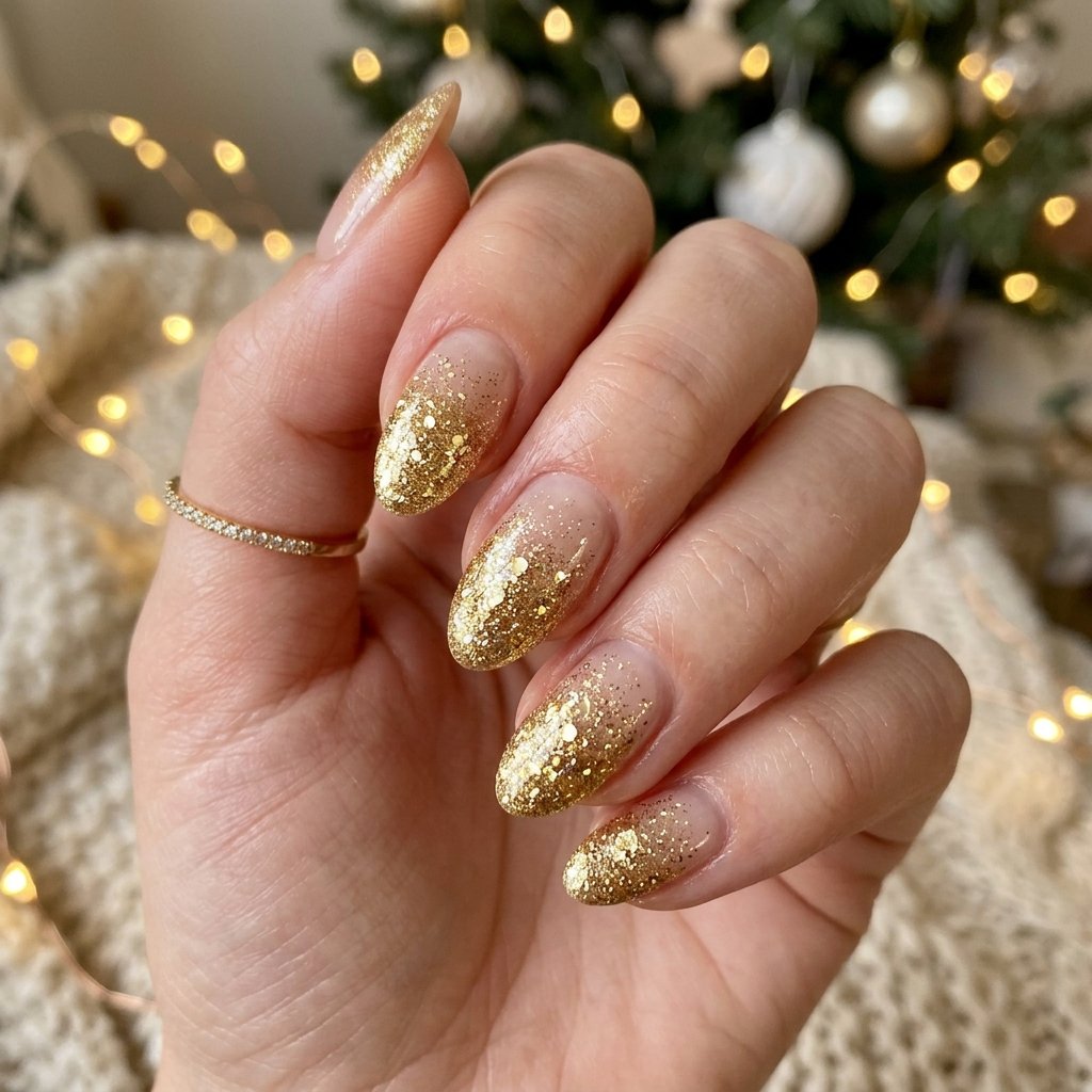 Glitter Gradient Tip Styles
