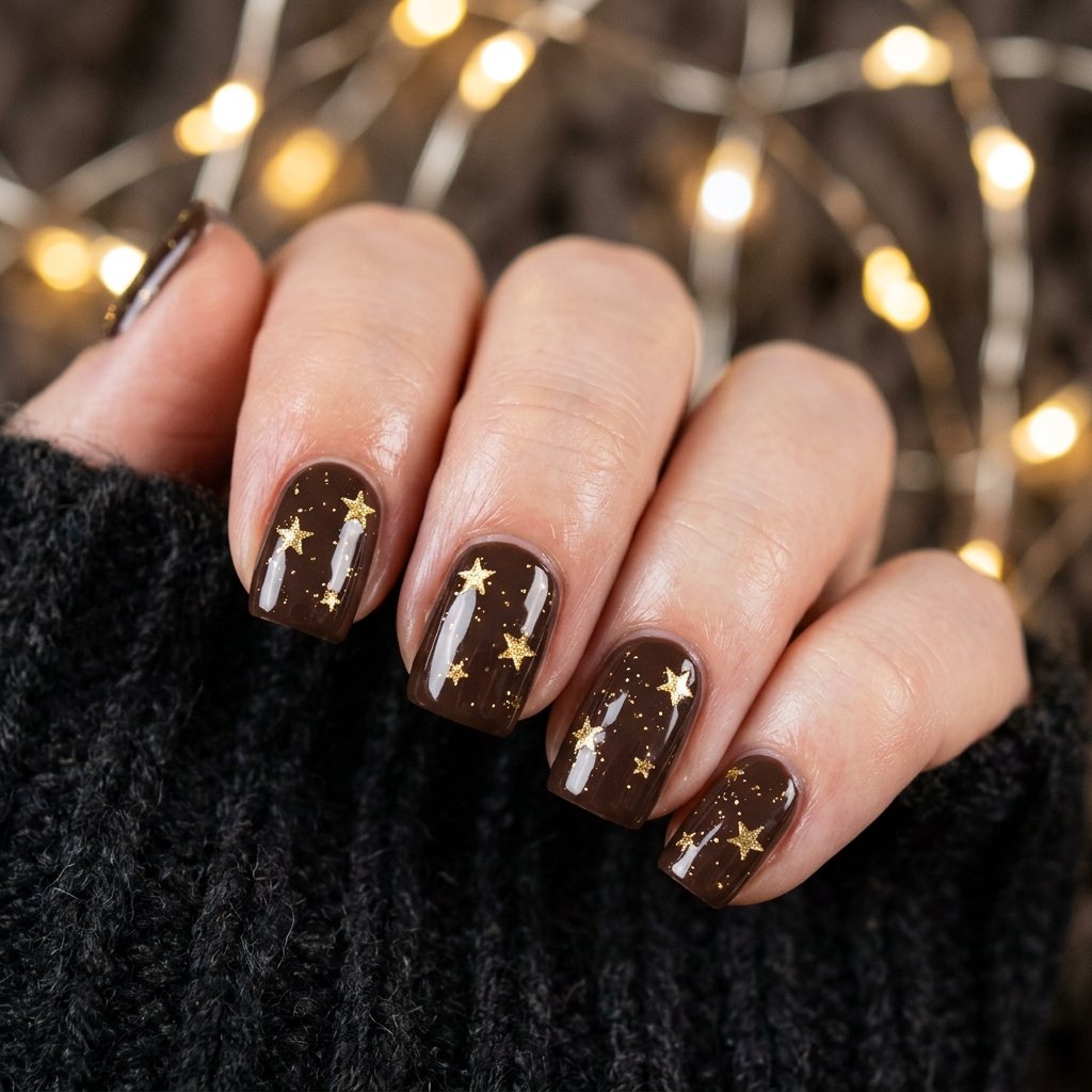 Cute Star Accent Nail Ideas
