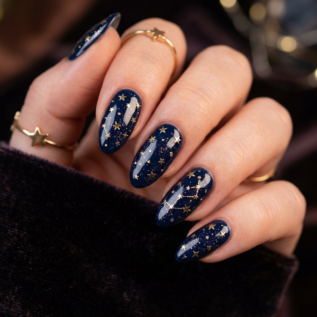 Star-Studded Nail Accents