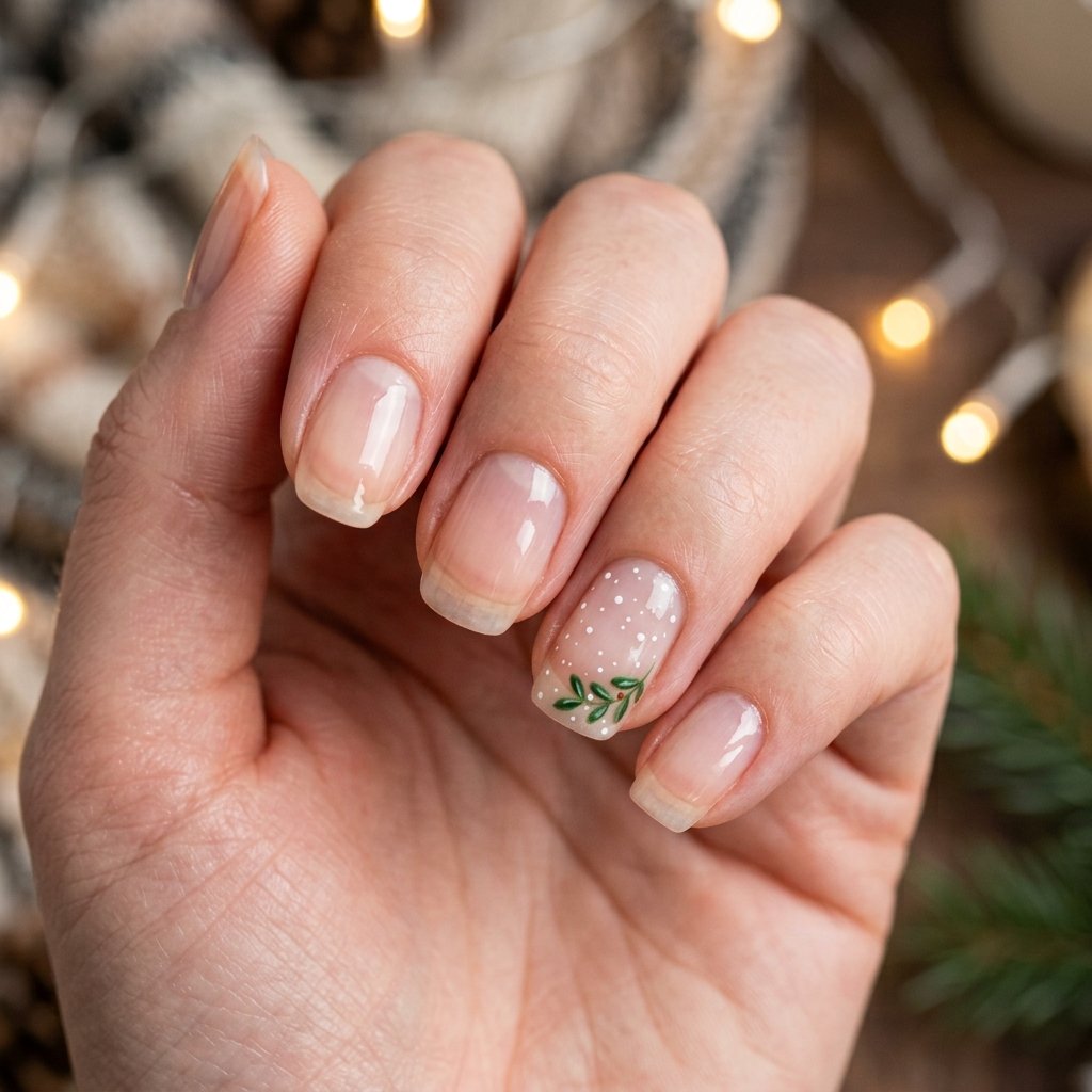 Dainty Mistletoe Corners