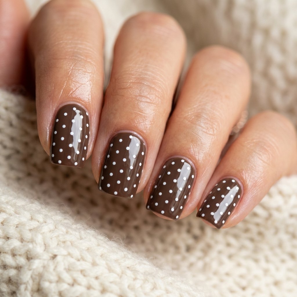 Cute Polka Dot Nail Ideas