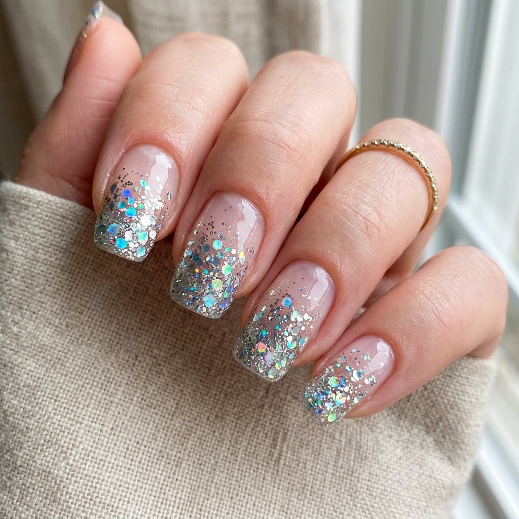 Holographic Icicle Ombre