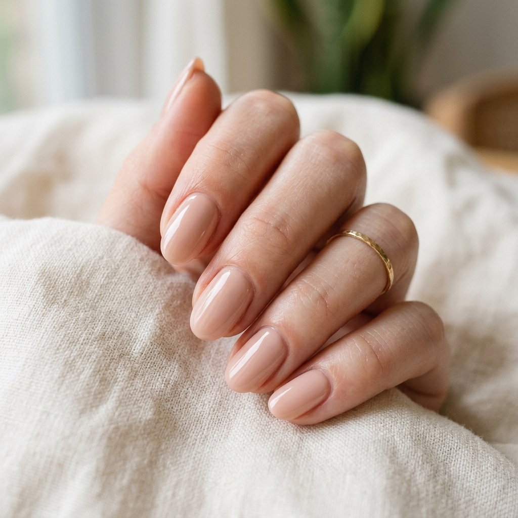 Graduation Nails Ideas: 29 Fresh Looks for Your Big Day 23 Nude Color Nail Ideas