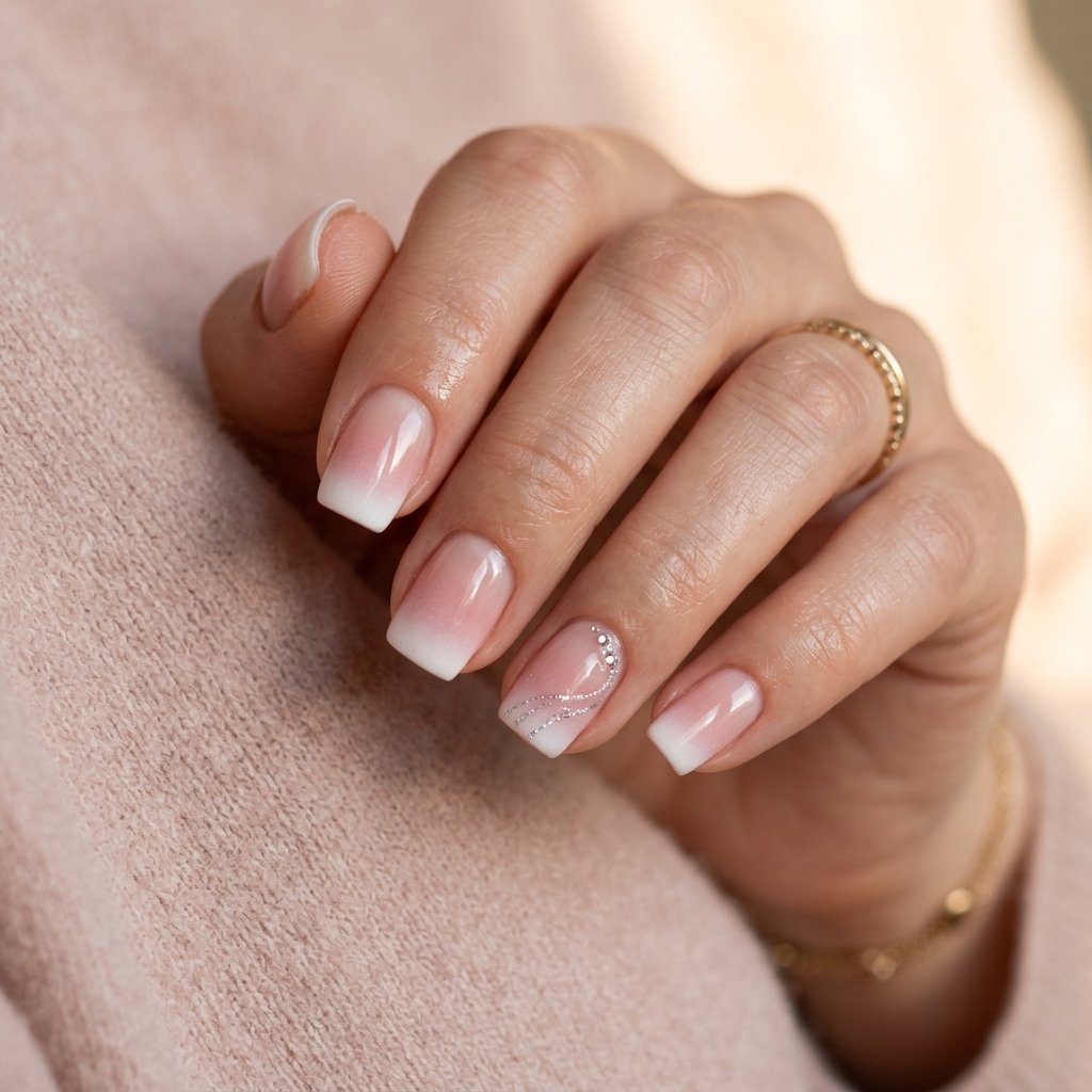 Ombre French Tip Nail Ideas