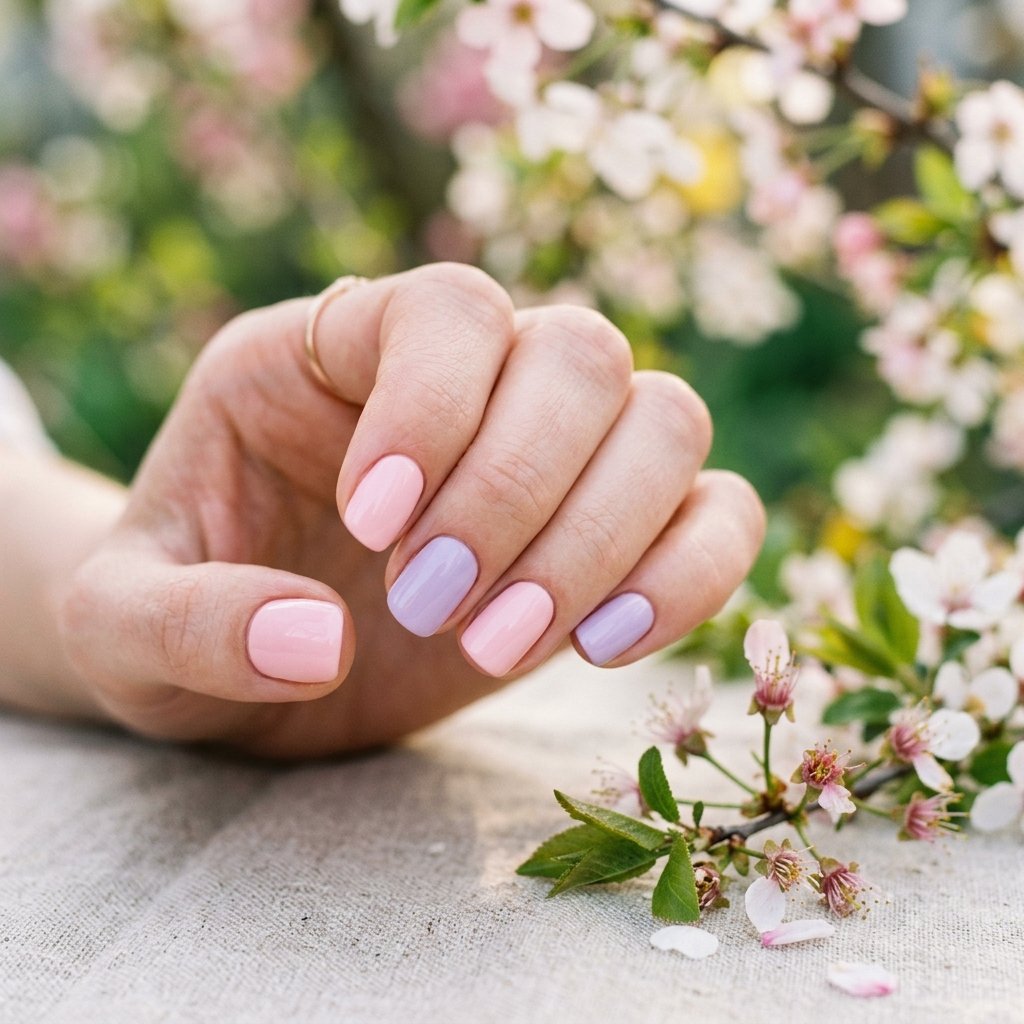 Graduation Nails Ideas: 29 Fresh Looks for Your Big Day 9 Pastel Color Nail Ideas