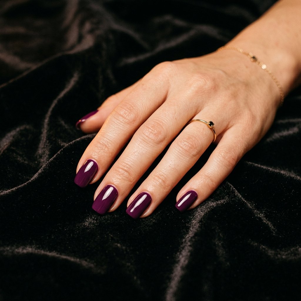 Plum Purple Nail Ideas