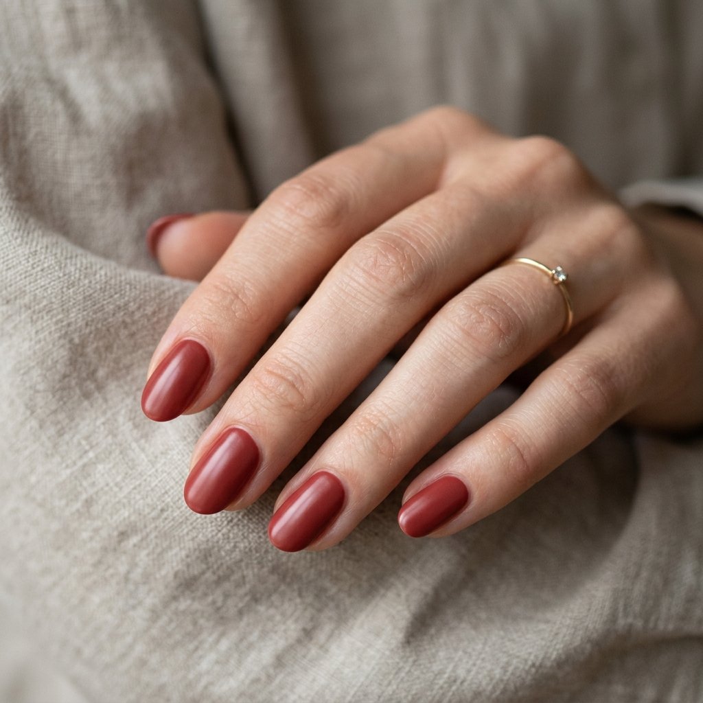 Classic Red Fall Nail Ideas