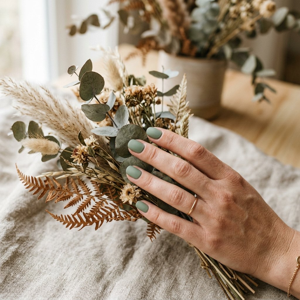 Sage Green Nail Ideas