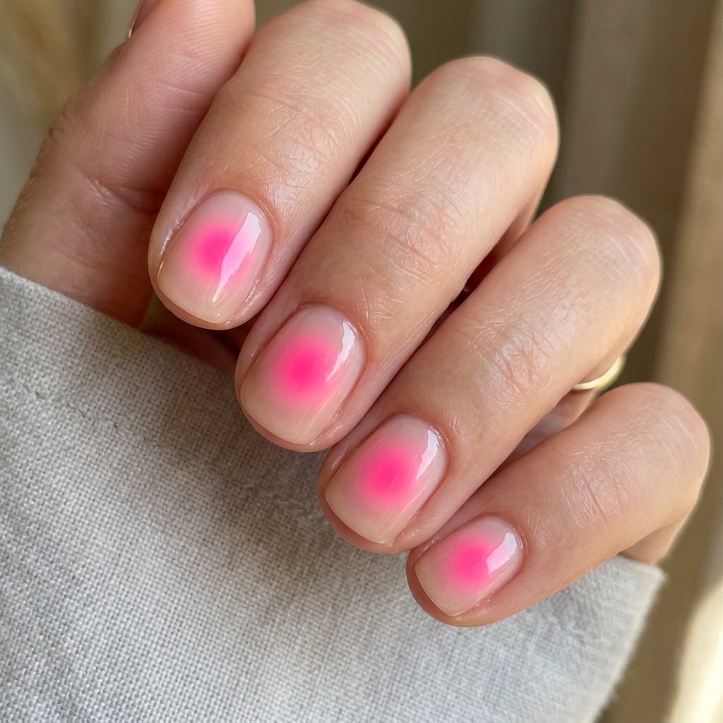 30 Minimalist & Bold Short Nails Art Ideas You'll Love 30 Bold Neon Aura Centers