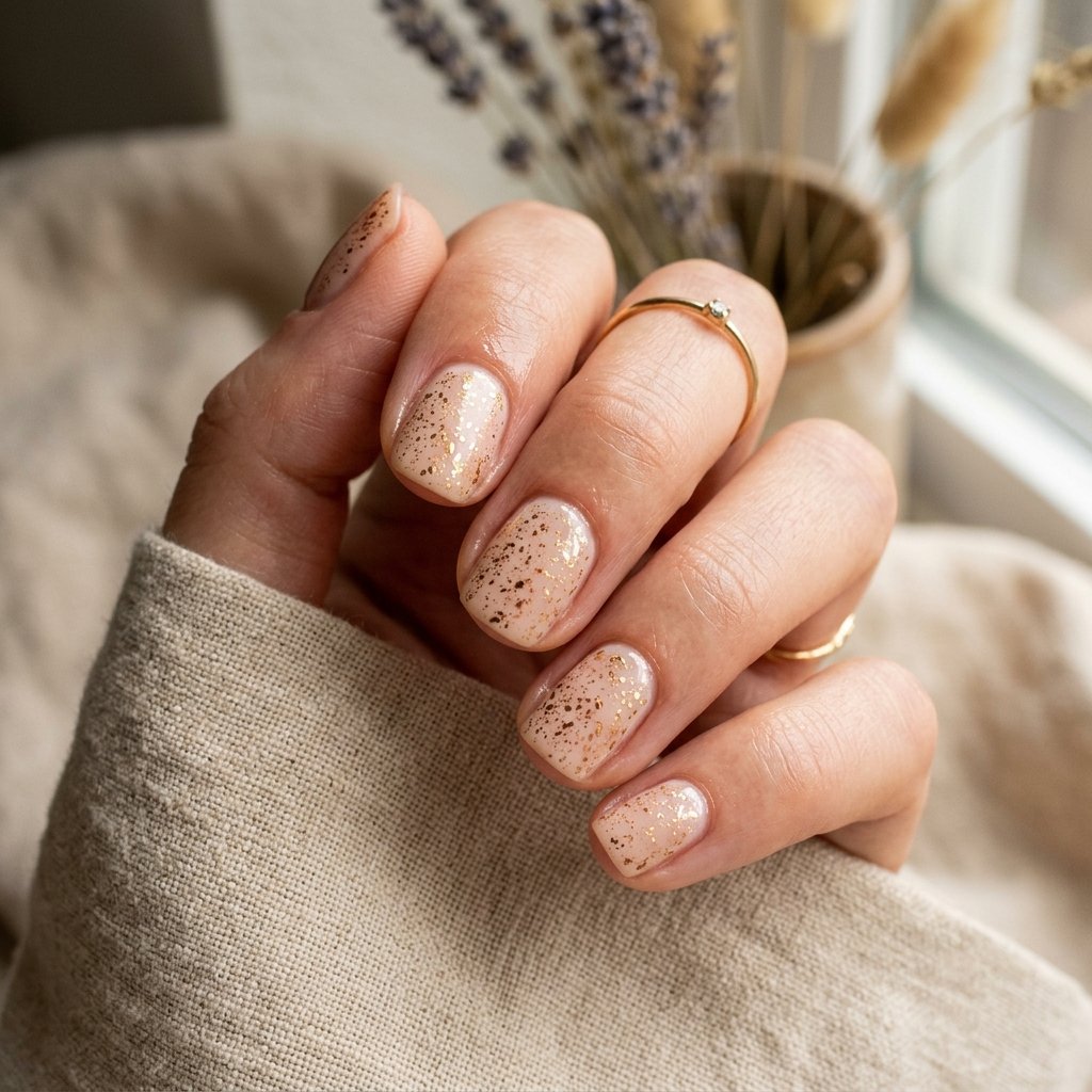 Speckled Sun Nail Ideas